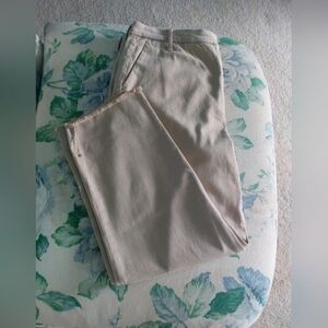 NYDJ Women's Tan Cropped Pants